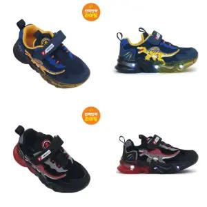 [토박스](강남점)[다이노솔즈] 반짝반짝 빛나는 아동 LED 공룡 운동화 스피노 에어 인페르노 DNKCD3TSAI11