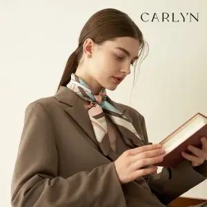 [롯데백화점]엘르 바닐라칼린 실크 미니 스카프 S7341S303