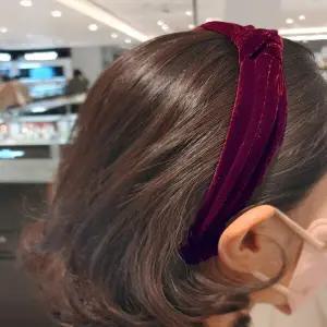 [JJQUEEN] 쁘띠메듭 벨벳 머리띠 HR337 3가지 컬러중 택1