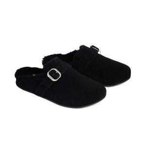 [핏플랍] 퍼슬리퍼 크리시 시어링 겨울 여성 뮬 FK2-090 블랙