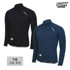 [폭스레이싱] 기모 긴팔 저지 FRLJER-176 자전거의류 라이딩복 싸이클 상의 봄 가을 겨울 보온