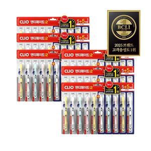 크리오 덴티메이트 시즌2 초극세모 칫솔 5+5입 x6개(총 60개)