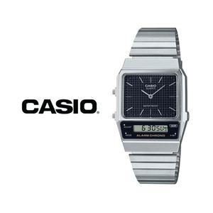 카시오 아나디지 빈티지 메탈 전자시계 AQ-800E-1A