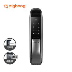 무료설치 직방 푸시풀 디지털도어락 SHP-P51 현관도어락 현관문 방화문 번호키 손잡이 문고리 교체 설치