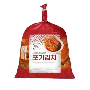 [종가](강남점)집 종가 시원깔끔포기김치 2.8kg(비닐)