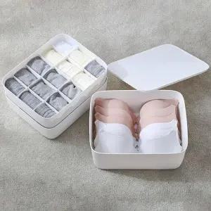 플라스틱 속옷정리함 옷장 칸막이 수납함 10칸 F261