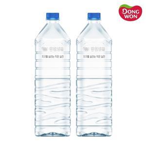 동원샘물 무라벨 생수 2L x 30개 대용량생수