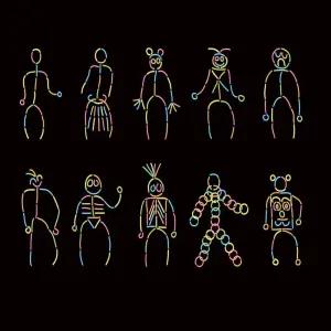 장기자랑야광옷 공연 발표회무대 댄스의상 파티코스튬