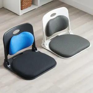 [에보니아] 프라 접이식 등받이 좌식의자