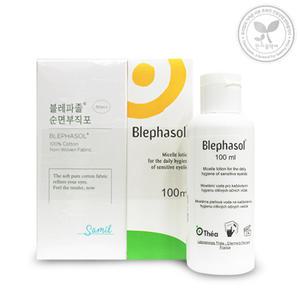삼일 블레파졸 100ml 거즈80매 아이리무버 클렌징