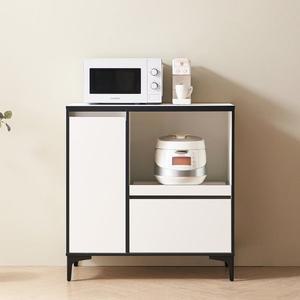 [바로방 가구]에셀 속깊은 10인용밥솥 광파오븐 렌지대 밥통선반 주방수납장 전자렌지대