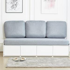 [스스디]패브릭 평상형 벤치 서랍 수납소파 3인용