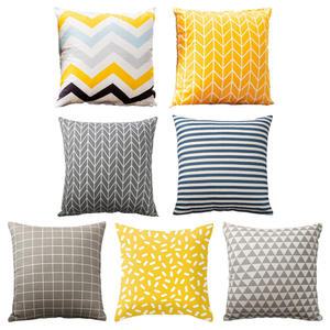 기타 1 디자인 쿠션 커버 40 45 50 사각 직사각 거실 소파 의자 침대