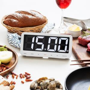 네오메타 무선 LED 빅타이머 쿠킹타이머 알람기능 C타입 충전 터치방식