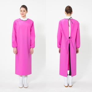 긴팔 방수앞치마 전신 수산시장 정육점 주방 작업복 미용실