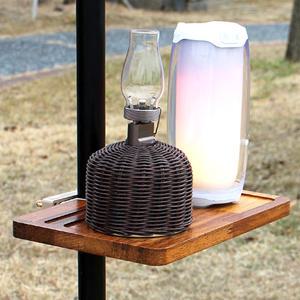 국산 특허 멀바우 원목 선반 폴대 거치대 트레이 받침대 캠핑 TP 텐트 타프 파라솔 원형 봉 우드 나무 블로우 탠트 기둥 서커스 빅 패스빅 쉘터 조명 스피커 감성 인테리어 토효