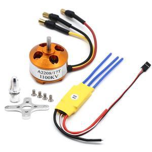 XXD A2212 A2208 930KV 1000KV 2200KV 브러쉬리스 모터  30A ESC 속도 컨트롤러  RC FPV 드론 용