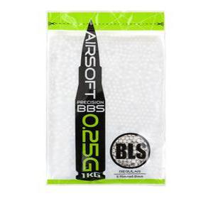 BLS 정밀 비비탄 0.25g 화이트 보라돌이 5000발 BB탄