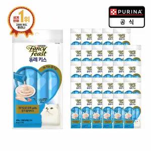 팬시피스트 퓨레키스 닭가슴살 퓨레 참치 플레이크 10g x 4개입 x 30개
