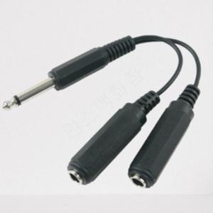 모노케이블 y잭 사운드 5.5 앰프단자 분배
