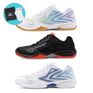 [미즈노] 클로 EL2 와이드 71GA228542화이트 71GA228541블랙 71GA228509 배드민턴화 배구화(양말+