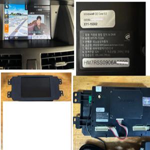 중고  뉴sm5 sm7 하제엠텍  본체만 내비 kp570-71104