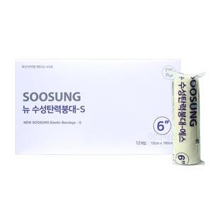뉴 수성 탄력붕대-S x 12개세트 (6인치)