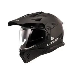 LS2 MX702 PIONEER II ATLANTIS SOLID 무광블랙 헬멧