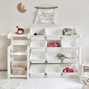 [루나스토리]에코 장난감 정리함 책장 정리대 H 기저귀 레고 인형 아이방 정리