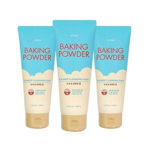 에뛰드하우스 베이킹파우더 BB 비비 딥 폼클렌징 160ml 3개