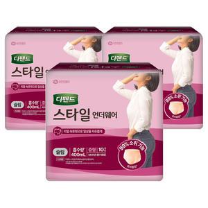 디펜드 스타일 언더웨어 슬림 중형 10P X 3팩