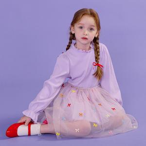 [아이러브제이] 큐리미 리본 망사 원피스 JWFOP12