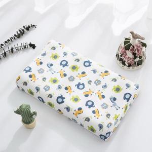 고품질 아기 코튼 라텍스 베개 1-6 세 어린이 범용 수면 베개 만화 패턴 소년 소녀 작은 베개