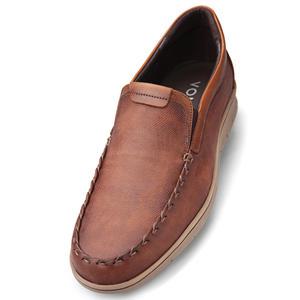 보닌 천연소가죽 슈렁크스타일 소프트레더 사피아노 콜프 슬립온 캐주얼화 HD018TBR