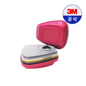 3M 방독 정화통 방진 겸용 60928K (2개가한세트)