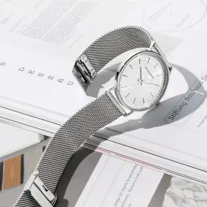 [로만손]R 라운드슬림 37 시계 RWRMUL3BF016WHWH0_(Small Size)