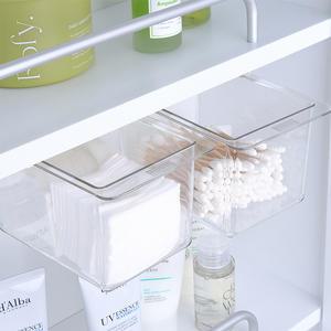 무타공 접착 언더 미니 히든 서랍 부착식 틈새 수납 슬라이딩 소품 정리 보관함 2size