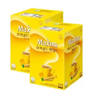동서식품 맥심 모카골드 마일드 커피믹스 210개입(T) X 2개