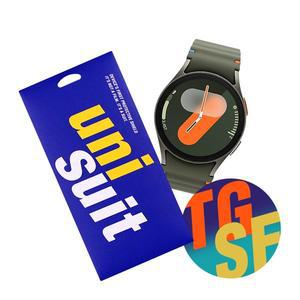 [유니슈트] 갤럭시워치7 40mm 고강도 강화유리 2매+후면/측면 보호필름 각 3매(UT240288)