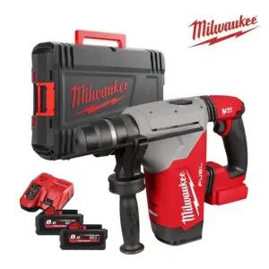 밀워키 18V FUEL SDS_Plus 로터리 함마 드릴 32mm 세트 M18 FHP-802X