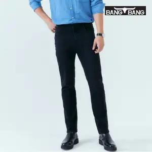 [23SS] 남성 슬림 스트레이트 데님_블랙