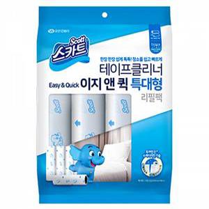 스카트 리필 테이프크리너 이지앤퀵 특대형 먼지청소 테이프클리너