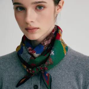 갤러리아 [닥스] 울 실크 스카프 FKO040I