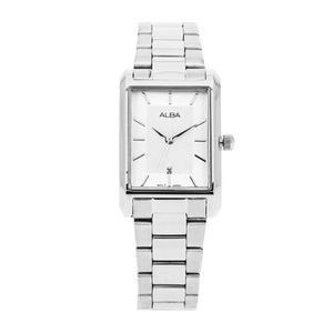 [세이코알바]세이코 알바 여성 메탈 손목 시계 스퀘어 AH7DH3X1