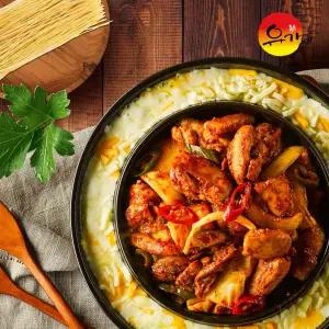 I유가네닭갈비 600g x 5팩 + 치즈27g 2팩 + 쫄면 2팩