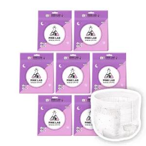 핑크랩 입는오버나이트 팬티형 생리대 대형 1매입 X7팩