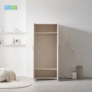 E0 블리 800 선반 행거형 긴 옷장