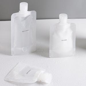 여행용 화장품 공병 용기 소분 샴푸 로션 파우치