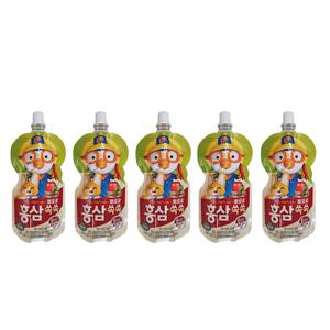 팔도 뽀로로 홍삼쏙쏙 사과매실 100ml 5개