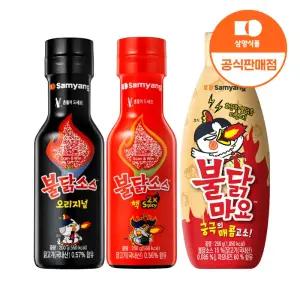 [삼양식품] 불닭소스 3종 (오리지널/핵불닭/불닭마요)